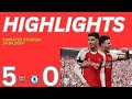 HIGHLIGHTS | Arsenal vs Chelsea (5-0) | Trossard, White (2), Havertz (2)