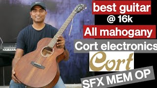 Video thumbnail for Best semi guitar at 16000 rs | Cort SFX mem op | #cort #mahogany #electroacoustic by SKISWUD The Guitar Shop