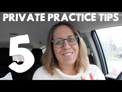 5 Easy Private Practice Tips in Speech Therapy