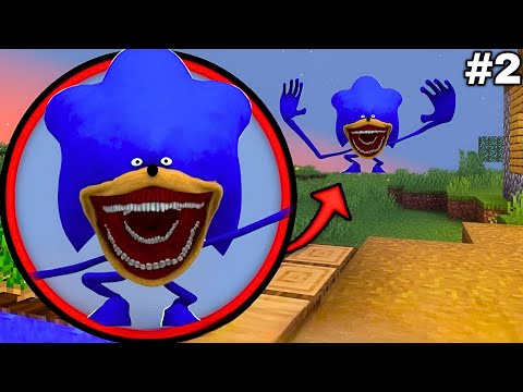 i Found Scary SHIN SONIC 😱 in Minecraft | ( Part-2 ) |