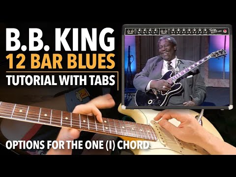 B.B. King Guitar Lesson  - How To Play Over 12 Bar Blues