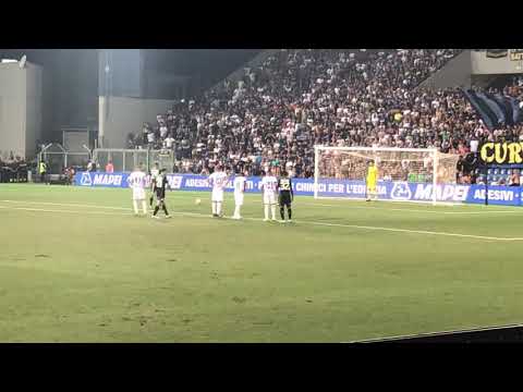 Gol Berardi su RIGORE Tribuna Centrale Est Mapei Stadium Sassuolo 1-0 Inter •19/08/2018•