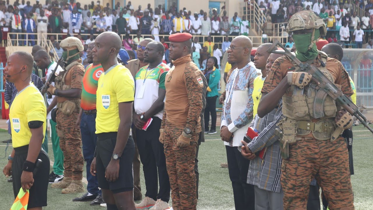 Finale Coupe du Faso : arrivée du Capitaine Ibrahim Traoré au stade Issoufou Joseph Conombo