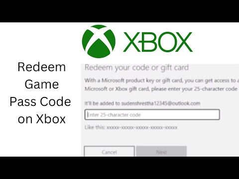 How to Redeem Game Pass Code on Xbox? Xbox Game Pass Code Redeem | redeem.microsoft.com