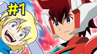 【JP/EN/ES】【ガイストクラッシャーゴッド】失われた秘宝の採掘実況#1: 勇気も元気も爆盛りな大冒険！Gaist Crusher God (3DS) #1