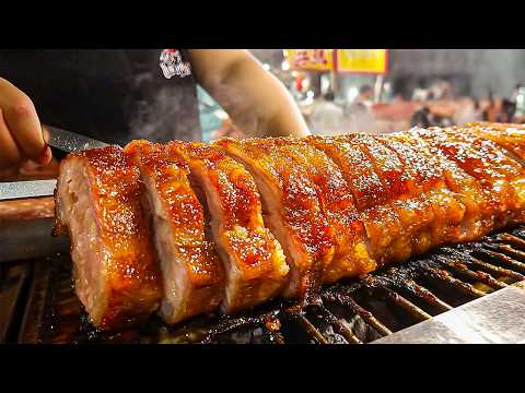 Amazing! Crowded Line Up Everyday/ Super CRISPY Roast Pork, Duck, Chicken - Saigon Street Food