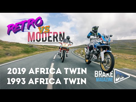 Thumbnail for Retro vs Modern - 1991 Africa Twin vs 2019 Africa Twin by GAZ, KTM, video, Van, vide