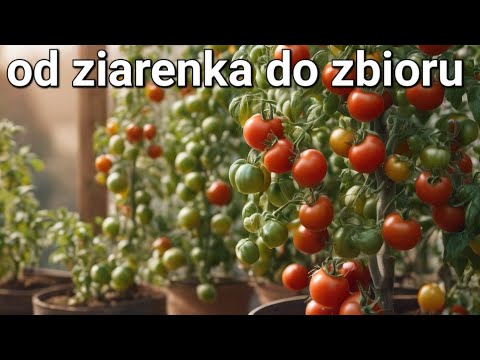 , title : 'Jak uprawiać pomidory koktajlowe  w doniczkach, od ziarenka do zbiorów na jednym materiale.'
