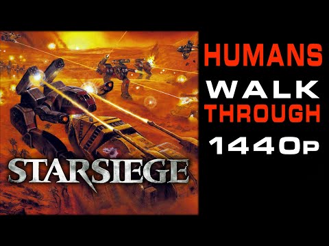 Starsiege - Human Campaign Walkthrough - No Commentary