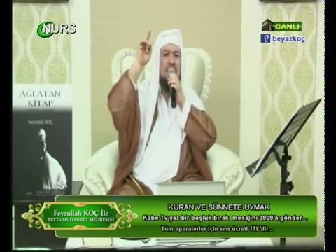 Feyzullah KOÇ Hoca Kuaförlere Sapık Dedi 11 Şubat 2016 Nurs TV