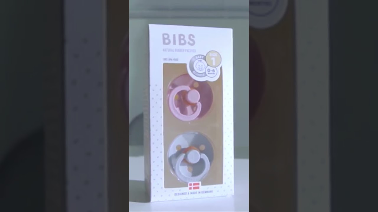 Watch video Bibs pacifier Now Bibs pacifier