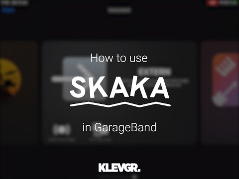 How to use Skaka in Garageband