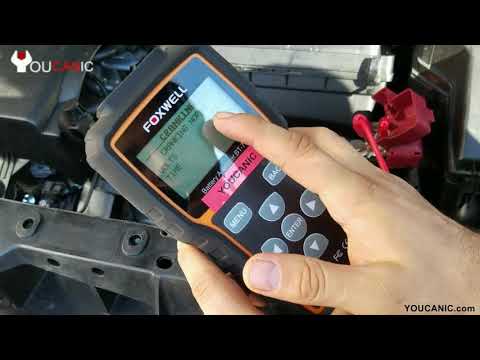 How to Test Battery with Foxwell BT705 Battery Analyzer