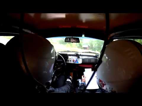 64 Rajd Wisły- OS7 Kotelnica   Majewski/Pasek [Fiat 126p]