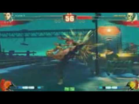 Street Fighter 4 - Haneyama (CH) vs K I (SA) - Semi Final Pool C