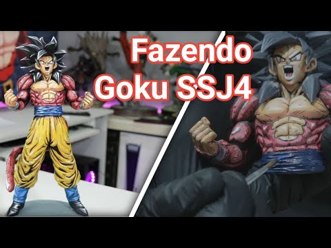 3D file Goku Super Saiyan 3 DBZ - STL ready for 3D printing 🎨・3D