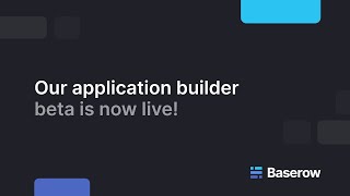 Application Builder: the easy way to build full-scale applications without code