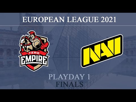Empire vs NAVI @Game 2 - Coastline | European League 2021 - Finals