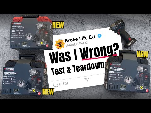 Überraschung! Parkside Performance 2025 Werkzeuge – Test und Teardown, PDSSAP & PPDSSA A1 12 V.