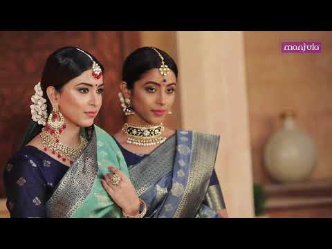 Best Silk Saree Collection at Manjula Fashions || Silk Saree Designs