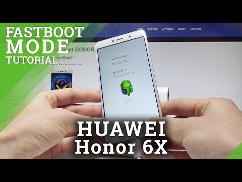 How to Enter FASTBOOT & RESCUE Mode in HONOR 6X |HardReset.info
