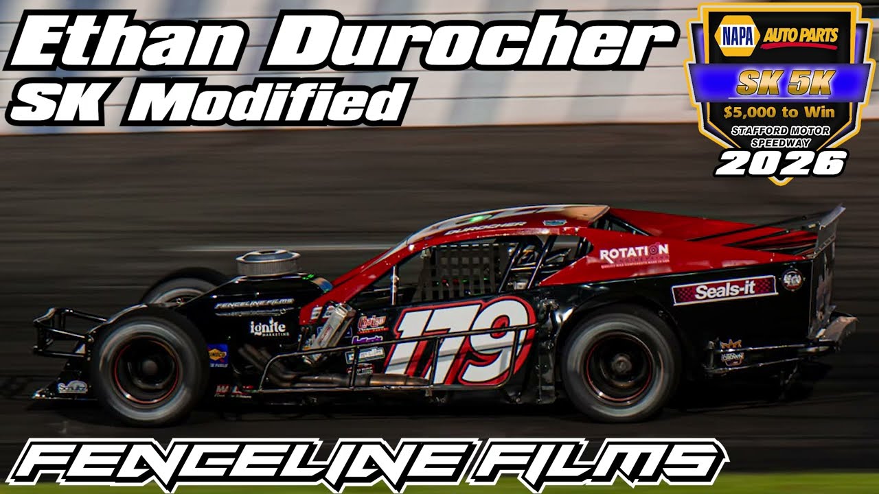 Ethan Durocher SK Modified Stafford Speedway 2026