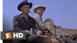 The Magnificent Seven (2/12) Movie CLIP - Standoff at the Cemetery (1960) HD