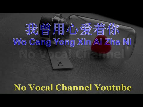 Wo Ceng Yong Xin Ai Zhe Ni ( 我曾用心爱着你 ) Female Karaoke Mandarin - No Vocal