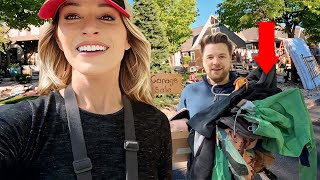 Millionaire Community Yard Sale JACKPOT (we packed our car full)
