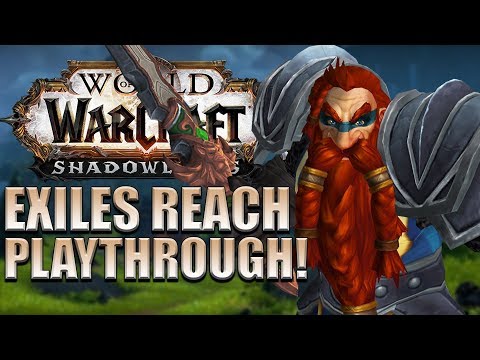 Exiles Reach FULL Playthrough - Alliance | Shadowlands Alpha