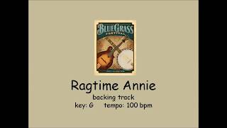 Ragtime Anne  - bluegrass backing track