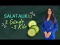 SALATALIK İLE 3 GÜNDE 3 KİLO VERİN | Diyetisyen Hatice Nur EGE