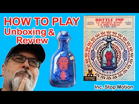 Bottle Imp | Trick Taking Card Game with a twist | Günter Cornett | How to Play, Unboxing and Review