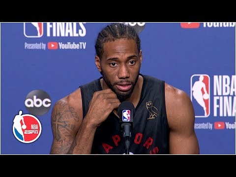 Kawhi Leonard feels no pressure to close out the Warriors in Game 5 | 2019 NBA Finals