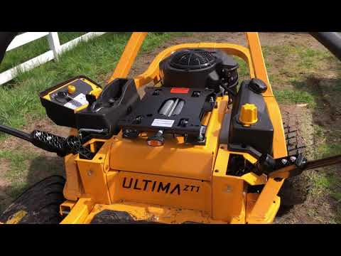 Cub Cadet Ultima ZT1 suspension seat upgrade