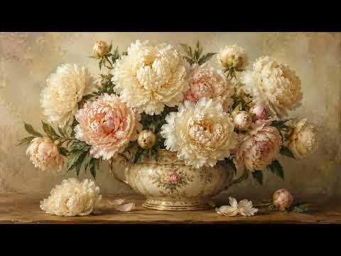 60 Cozy Spring Meadow Ambience  4K Frame TV Art  Relaxing Painting 3 Hours