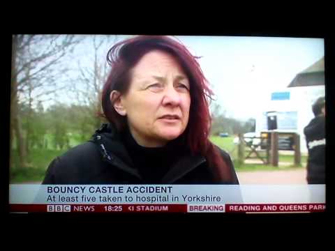 BBC News - Bouncy castle mayhem