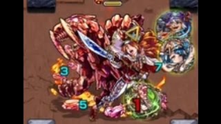 【モンスト】アラミス(嫁)で雲母大佐を攻略。【アラミスチャレンジ】