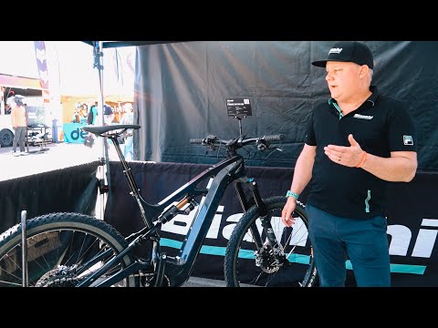 Bianchi E-VERTIC FX-TYPE PRO eMountain Bike - Sea Otter 2024