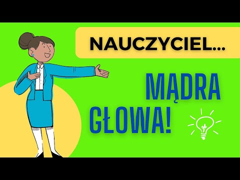 👩🏫 Nauczyciel - mądra głowa! / Piosenka na Dzień Nauczyciela 👨🏫