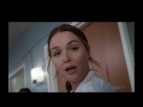 Grey's Anatomy 15X19 the Wall of Women scene