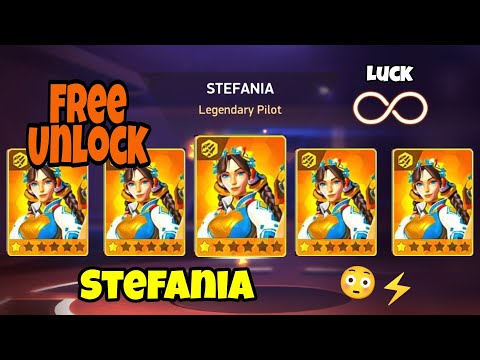 Free Stefania 😳 - legendary Mech Pilot ⚡| Get Stefania in first Try 🔥 | Mech Arena ⚡