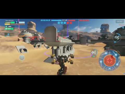 War robots test server typhon with ivory atomizers destroying the enemy team completely