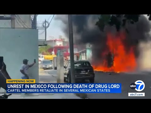 25 Mexican National Guard troops dead after cartel leader's killing