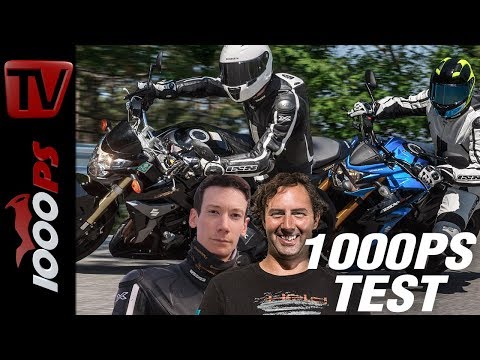 1000PS Test - Neu gegen alt - Suzuki GSX-S 750 vs. GSR 750