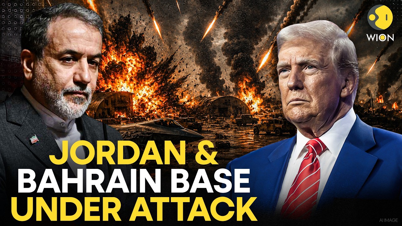 US-Iran War LIVE: US Bases Under Massive Attack, Missiles Launched Towards Bahrain & Jordan Again