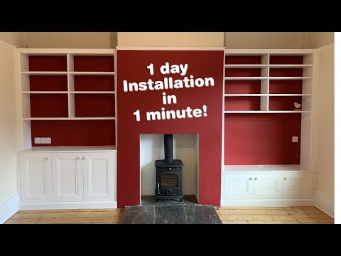 1 day alcoves installation in 1 minute