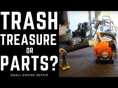 Stihl BG85C Not Priming and Pull Cord Repair