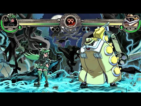 Fukua vs Big Band (Hardest AI) - Skullgirls 2nd Encore