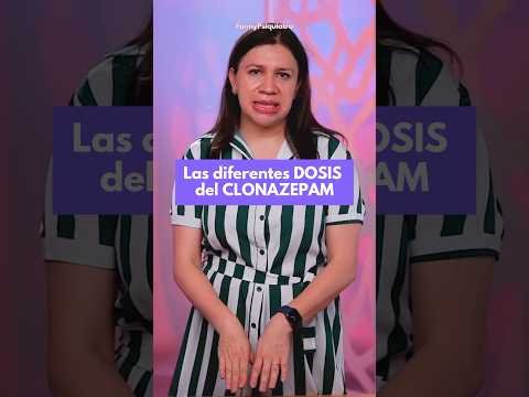 The different dosages of CLONAZEPAM #psychiatrist #medicine #clonazepam #dose #dailydose
